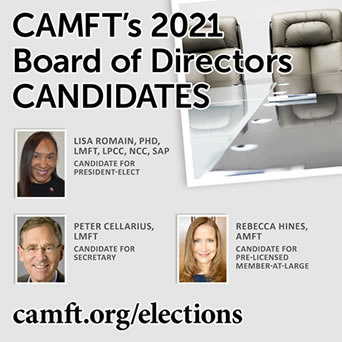 CAMFT's 2021 BOD Candidates