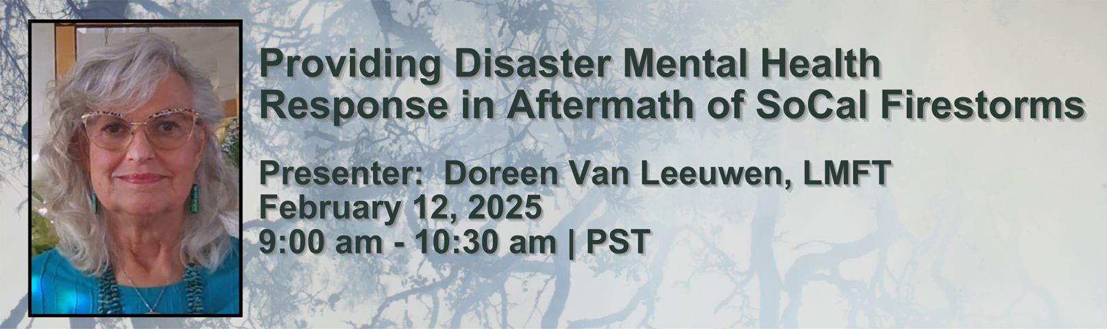 Providing Disaster Mental Health Response in Aftermath of SoCal Firestorms