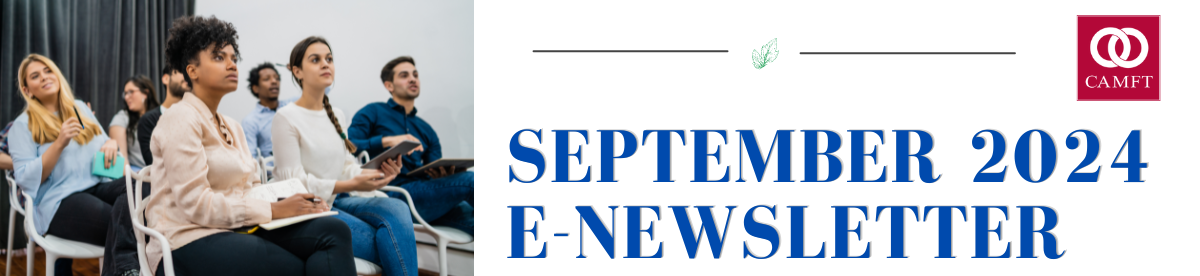 CAMFT September 2024 E-Newsletter