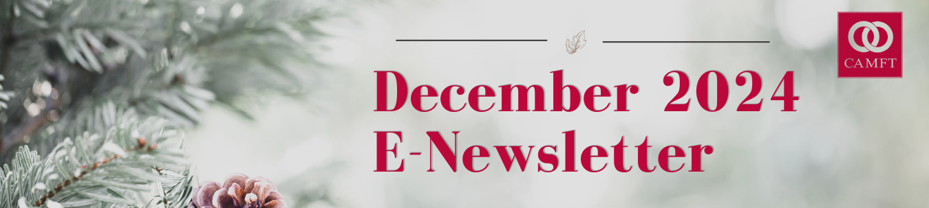 CAMFT November 2024 E-Newsletter